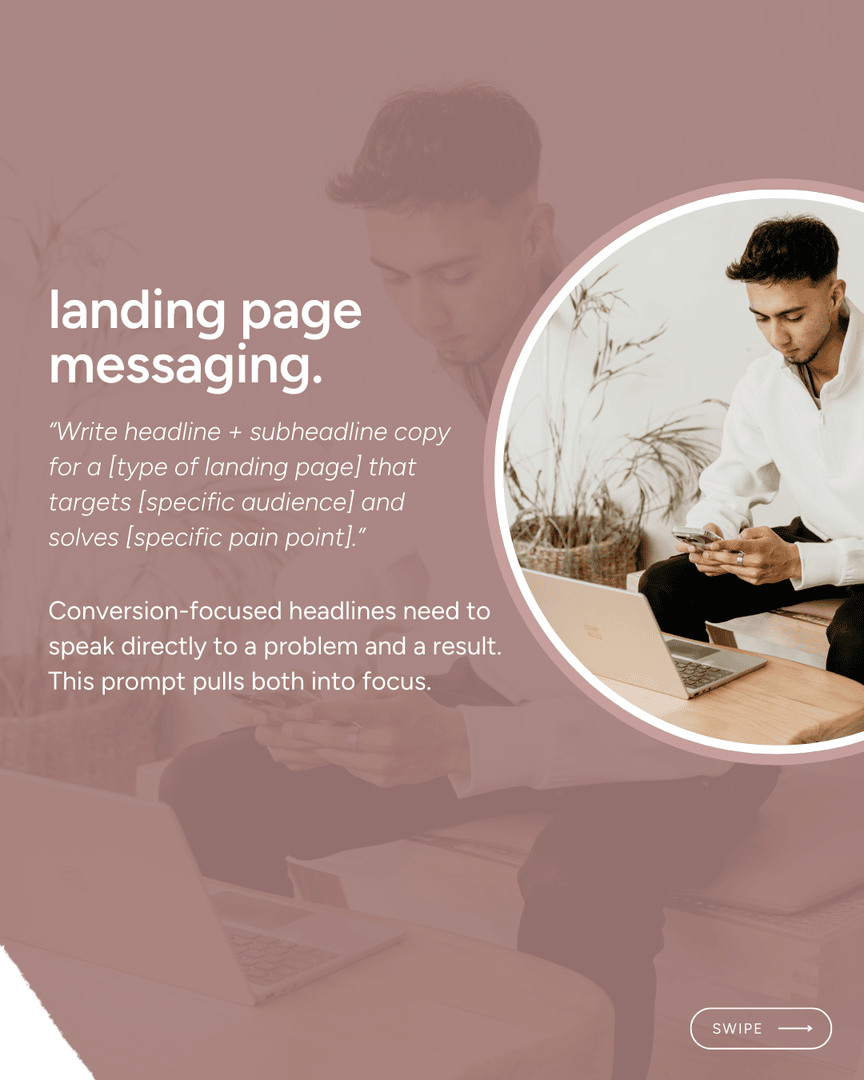 DonCreativeGrp's tweet image. This Conversion Copy Spotlight breaks down how to write smarter prompts that lead to real results.

Want a strategy behind your words?

#CopyThatConverts #SmartPrompts #StrategicMessaging #DonCreativeGroup