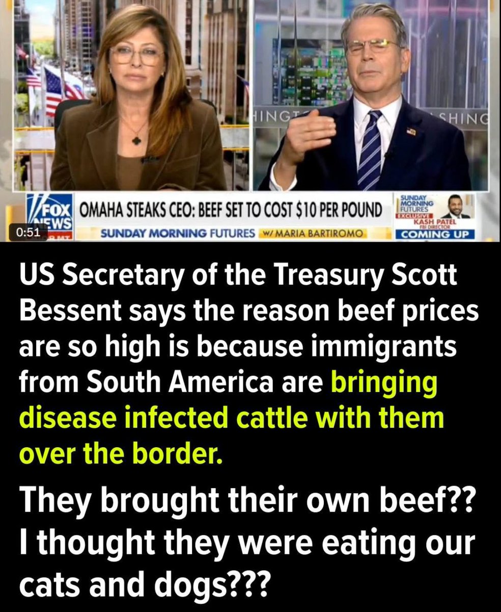 AnnieForTruth's tweet image. 😂😂😂 #ScottBessent