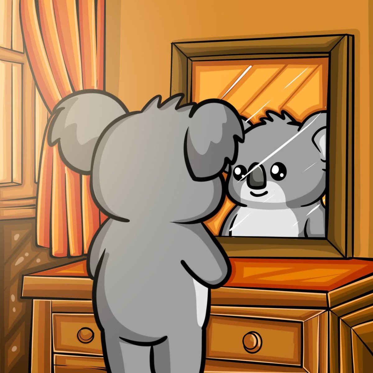 GM ☀️

Woke up feeling cute 🥰 

#CroalaClub #CroFam