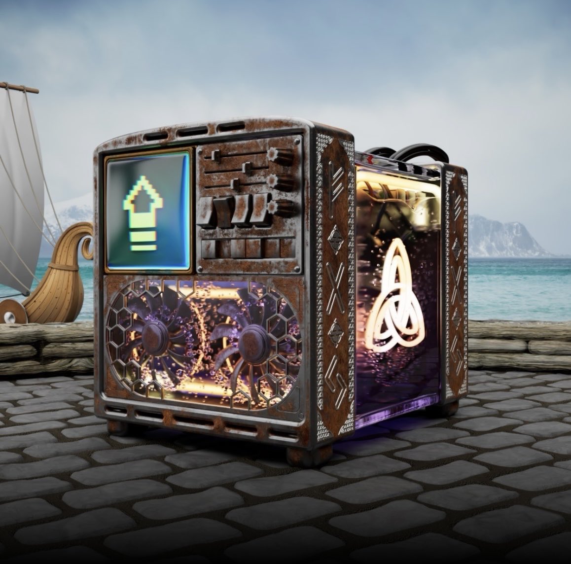 gm_charizardrai's tweet photo. North Collection miners just speak to my soul.
Show me your favorite miner 👇
What’s a collection you wish @gomining would add next?
#GoMining #BTCMining #MiningArt https://t.co/UC26K39F16