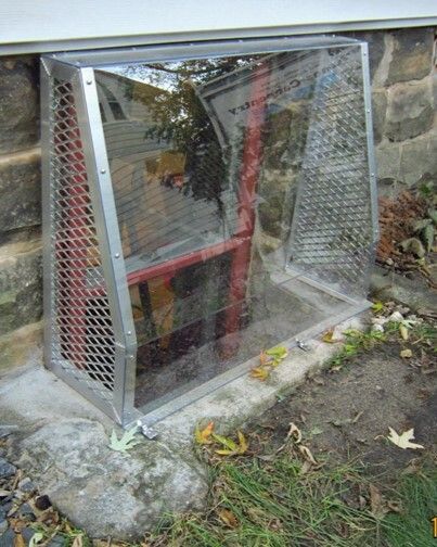 windowwell's tweet image. A little "After and Before" for you! This Atrium with mesh sides will keep air circulating in the window well, and easy basement ventilation, but still will keep most of the debris and the bulk of the precipitation out. 

We're at windowwellexperts.com  or call at 262-740-7220.