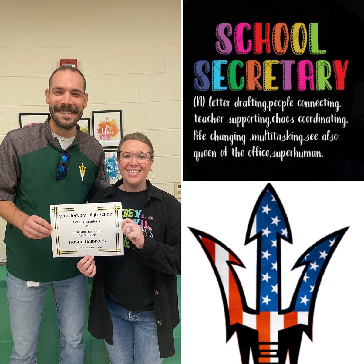 Congratulations to our October Faculty of the Month - Mrs. Kasey Halbrook! Thank you for all you do!