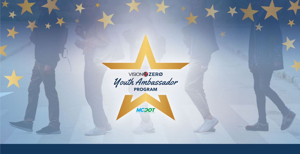 We are now accepting applications for our Vision Zero Youth Ambassador's 2026 cohort! <a href="/MCPS/">MCPS</a> high school students can earn up to 39 SSL hours in the program.
Apply at montgomerycountymd.gov/DOT-Pedsafety/…