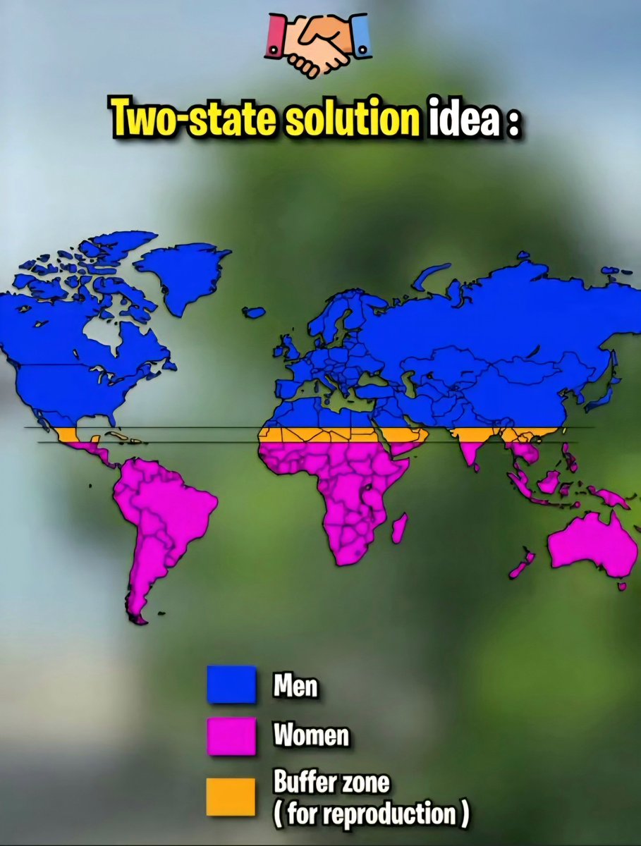 Globalstats11's tweet image. Two State Solution idea 🤝