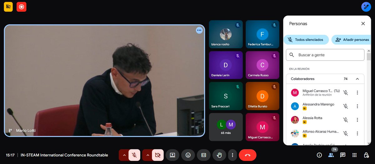 Insteamproject's tweet image. During the afternoon session of the #INSTEAM International Conference held in Verona (Italy), we held a hybrid (online and in-person) round table to share experiences about inclusive STEAM practices, with talks from France, Italy and Spain.

#STEAMEducation #InclusiveTeaching