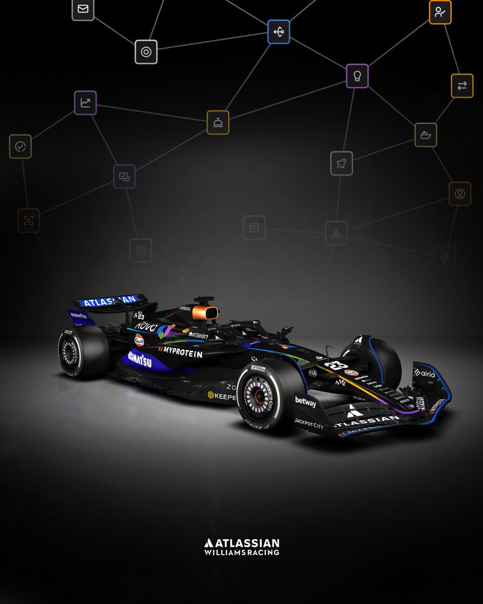 Atlassian Williams F1 Team tweet media