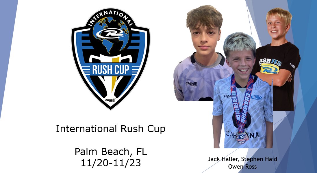 STARSoccerClub's tweet image. #MondayMention
 
7️⃣ STAR Rush players are heading to Palm Beach, FL for the International Rush Cup! 

Jack &amp;amp; Grant will also be on the sideline coaching B2012 Northeast &amp;amp; B2013 Midwest teams, respectively. 

PDT &amp;amp; Phoenix awaits those who shine! 

#WeAreSTAR
#RUID
@RushSoccer