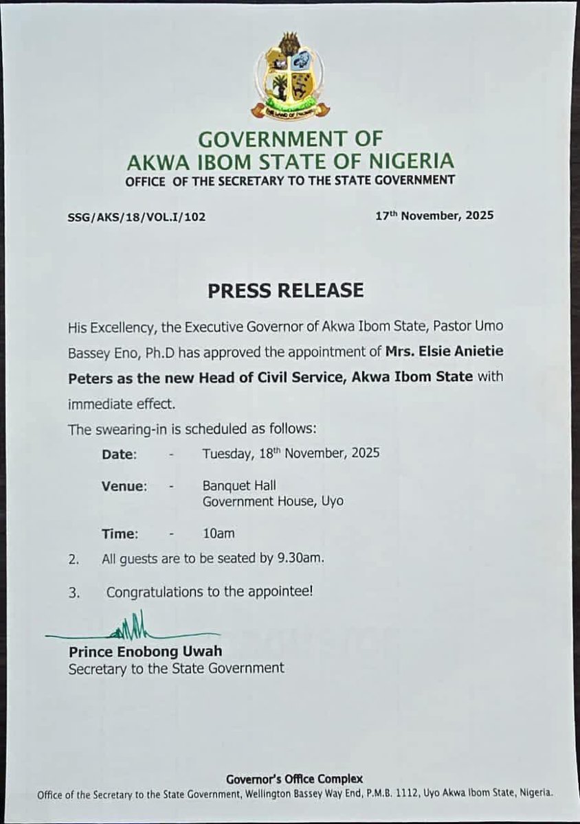 Akwa Ibom Daily tweet media