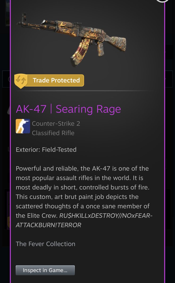 🦇 ak-47  searing rage🦇

> to enter
💰Repost + like 
➡️ use code duel.com/r/BatMan1
✍️Show proof

⚠️Ending in 7 days
#Giveaway #host
📩DM for collab/sponsor