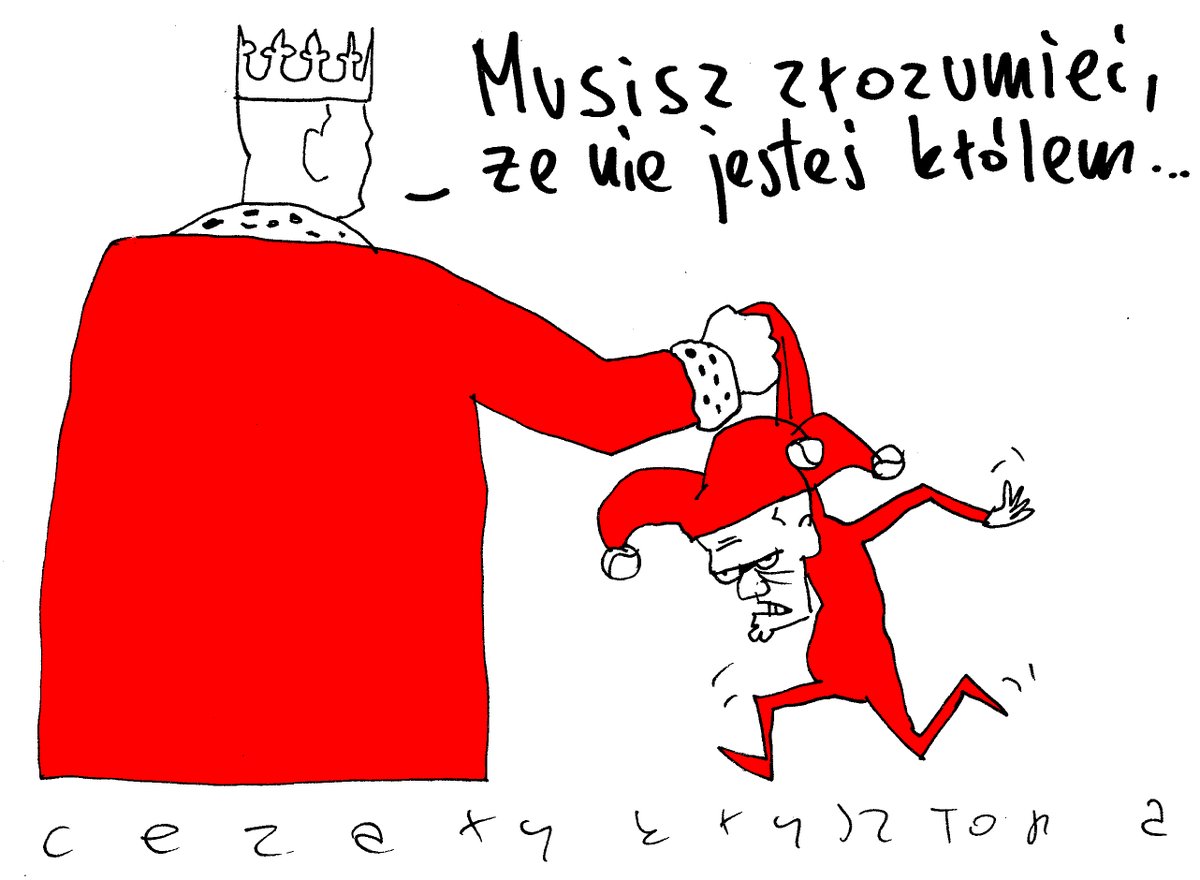 #KrysztopaKrysztopizuje królewskie aspiracje <a href="/donaldtusk/">Donald Tusk</a> dla <a href="/DoRzeczy_pl/">DoRzeczy</a>. Inspiracja <a href="/NawrockiKn/">Karol Nawrocki</a>. A Patronite tam gdzie zawsze patronite.pl/CezaryKrysztopa