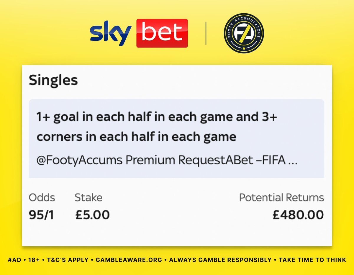 Footy Accumulators tweet media