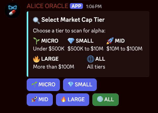 theceltictigers's tweet image. $ALICE discord bot is working and testing in our discord as well! @AliceSoulAI 

come try out the tek!

discord.gg/DCwYKBwHpR