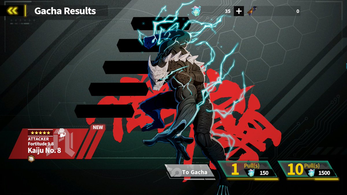 AkitoYori's tweet image. Al fin tengo el #KaijuN8!!!! #kaijuno8thegame / I finally have #KaijuN8!!!!