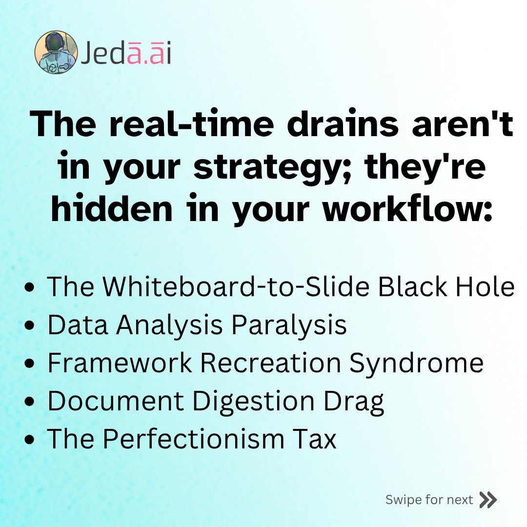 AsmaHabib007's tweet image. Where Consultants Lose Time, Jeda AI Gives It Back

Consultants lose hours to scattered workflows. Jeda.ai streamlines insights, visuals, and frameworks fast. Deliver impact, not busywork.

#JedaAI #AIWorkspace #Consulting