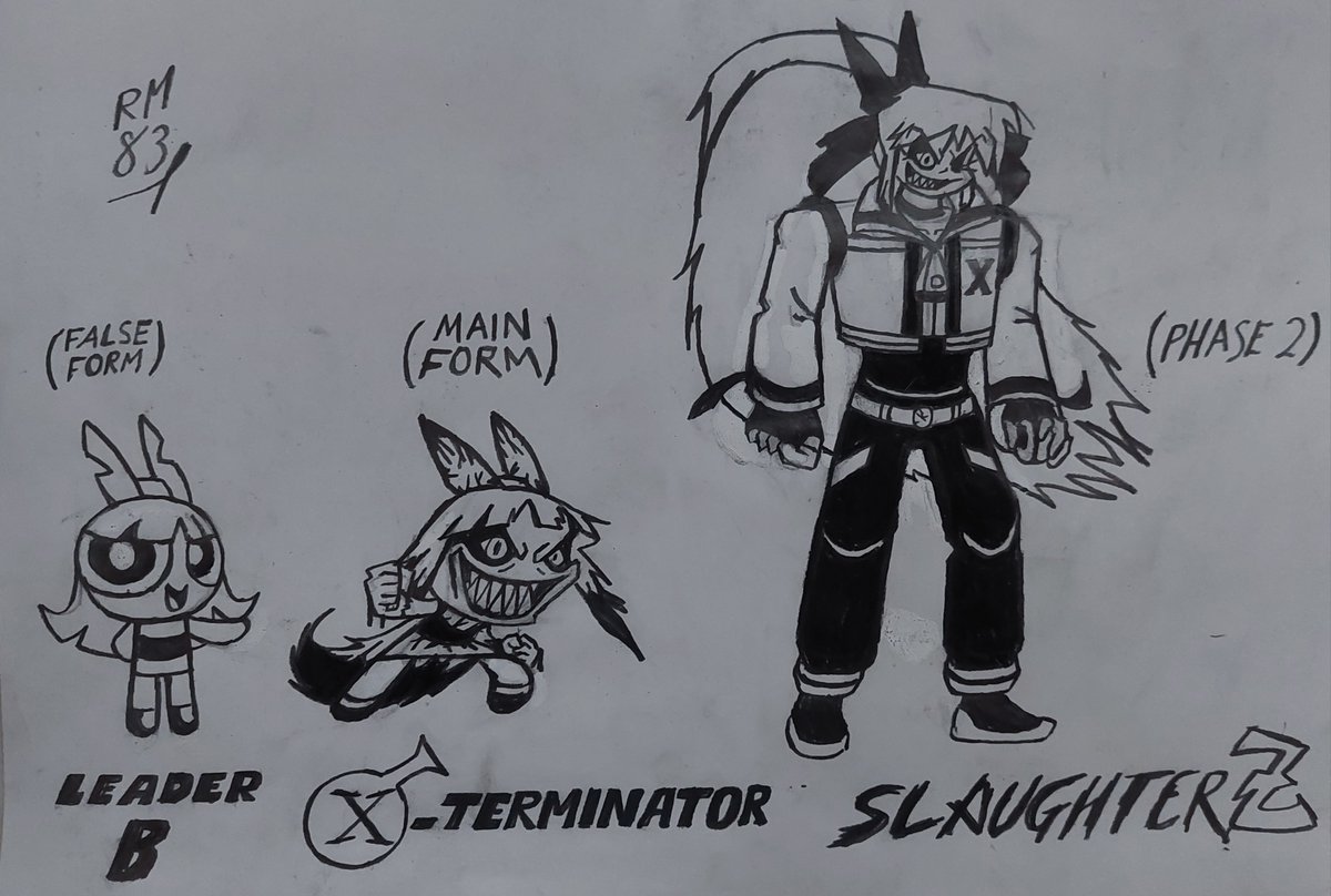 RetroMario83's tweet image. X-Terminator's refernce sheet.

#execommunity