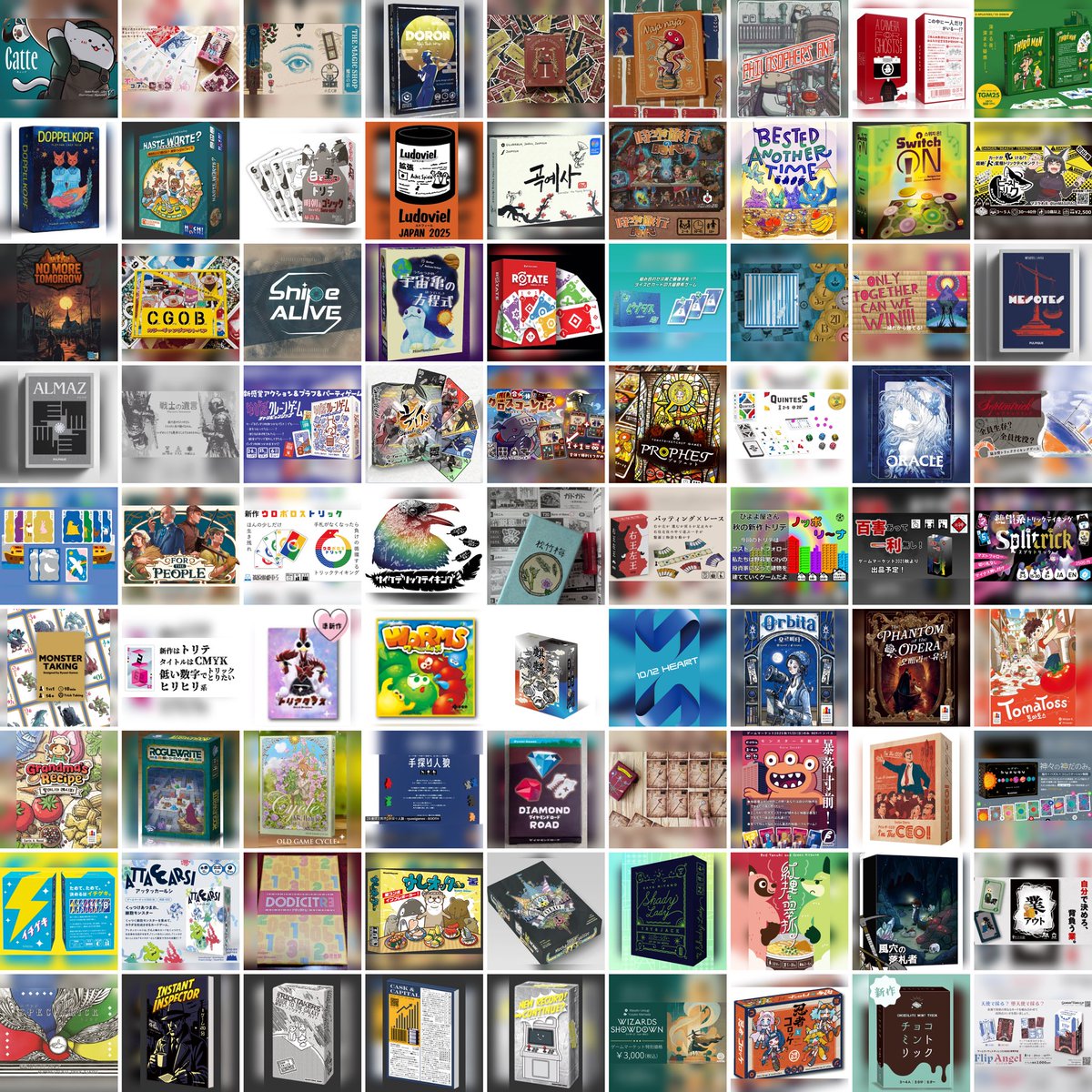 Azraelev01's tweet image. #ゲームマーケット2025秋

今回のゲームマーケットも、いつも通りたくさん予約して、たくさん買って、たくさん遊んで、そして全ての作品について心得を書きます。こちらが私のリストです。