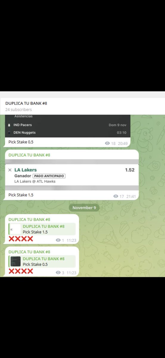 ESTAFADOR Y MALO‼️‼️
👉🏻 <a href="/melvonijr/">Jesus con J de jitano</a>

Nuestro querido <a href="/melvonijr/">Jesus con J de jitano</a> es mas malo que pegar a un padre, el colega cobra 20€ por un “duplic tu bank”, lo falla, manda otra, vuelve a fallar(😭) y acaba la faena en -15uds, y BORRA el grupo para no dejar pruebas

ESTAFADOR Y MALO ‼️⚠️