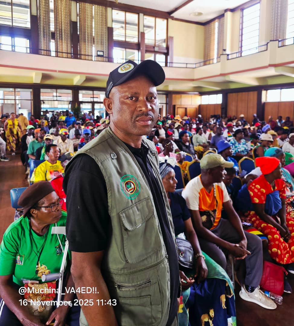 <a href="/Varakashi4ED/">Varakashi4ED</a>
#100%      ZANUPF
#Vision2030 Media📸
#Mutare, Queen's Hall Settings
#Resolution Number 1 Loading✅
#"We are waiting for the signal"....✍️
#Mu ZANUPF ndimo matinogara✊🇿🇼
<a href="/ZANUPF_Official/">ZANU PF</a>.            <a href="/JonesMusara/">Jones Musara</a>
