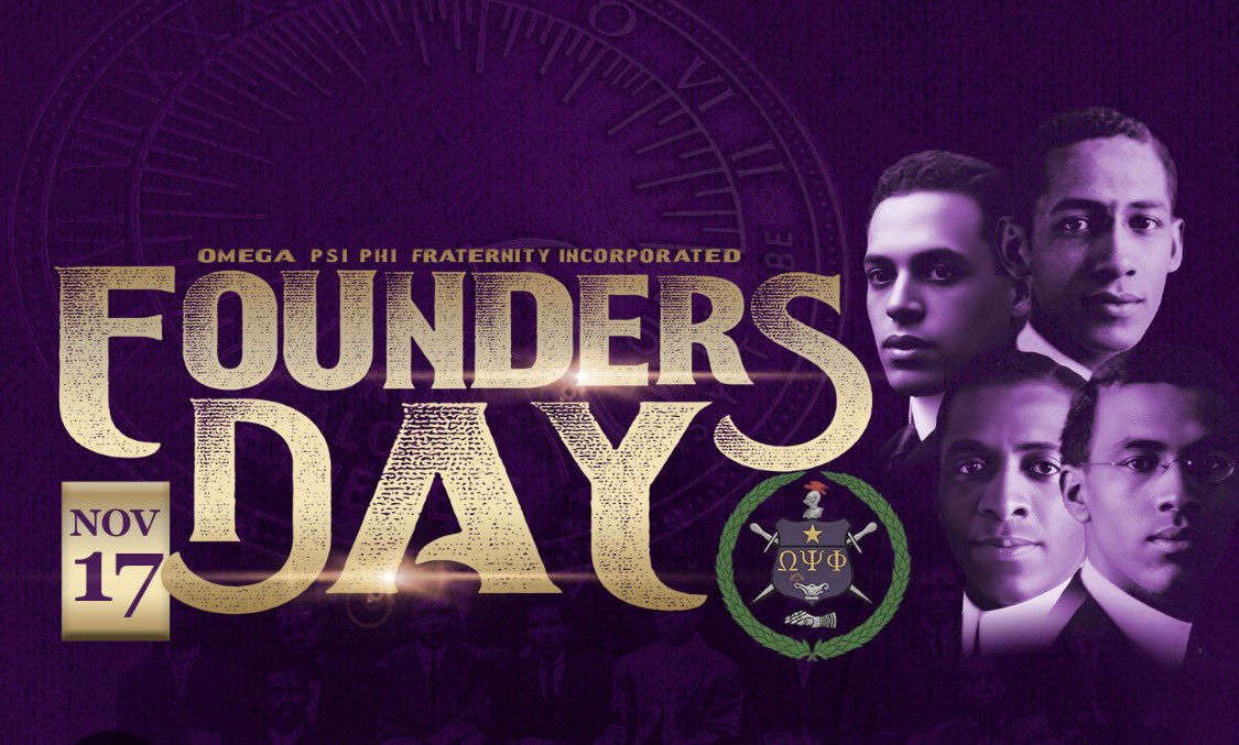 TSy_1911's tweet image. Happy Founders’ Day to ALL the Wholesome Bruhz of Omega Psi Phi Fraternity, Inc. #RQQ #DaBruhz #DownWithOPP
