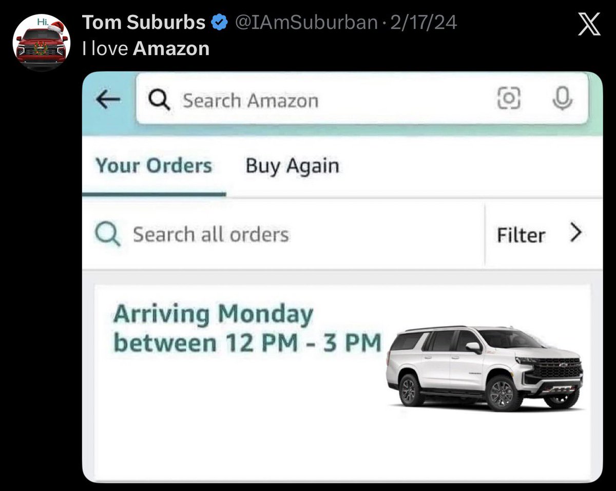 IAmSuburban's tweet image. It’s real..