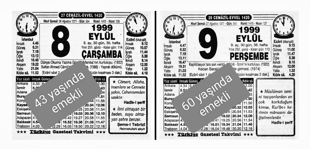 KerimReis1453's tweet photo. Sayın devlet büyüklerimizin aşağıdaki iki takvim yaprağına bakarak biraz empati yapmalarını bekliyoruz.

@Akparti
@MHP_Bilgi
#MeclisteGündemKademe https://t.co/dLFZ1sVNoj