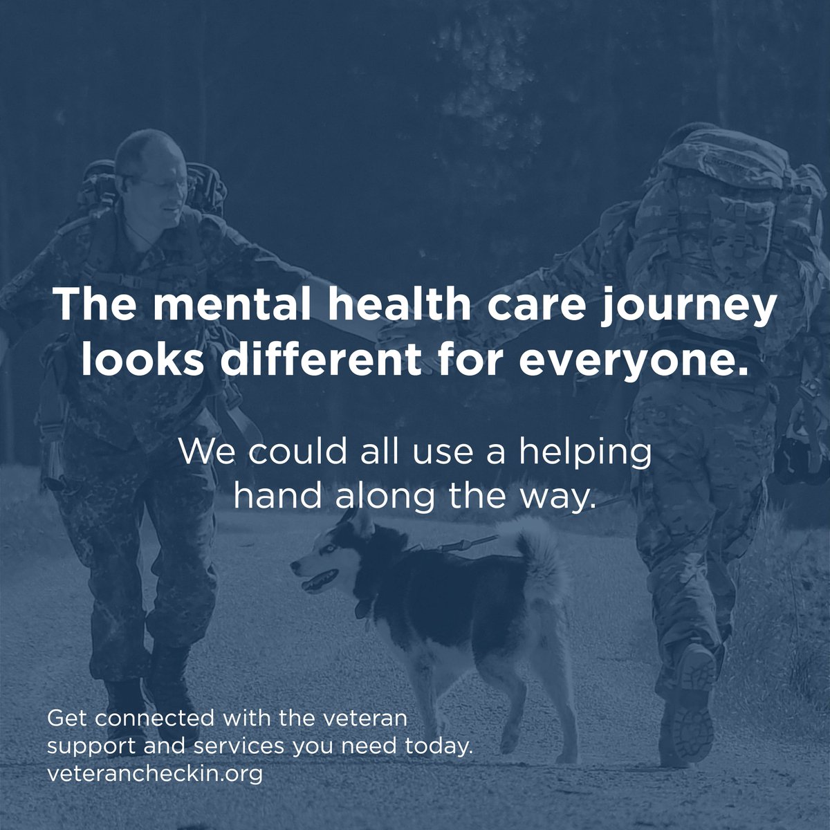 BlueStarFamily's tweet photo. This month, we’re grateful for our veterans, service members, and military families.
If invisible wounds are weighing on you, #VeteranCheckIn offers fast, confidential support from professionals who understand military life.
Learn more: https://t.co/Jm9zUE3N3i https://t.co/B3qx3MCD7f
