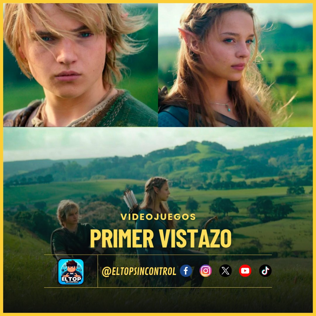 eltopsincontrol's tweet photo. Tenemos las primeras imágenes de la adaptación al live action del aclamado videojuego #thelegendofzelda 👾 https://t.co/AyLQ9pyO4X