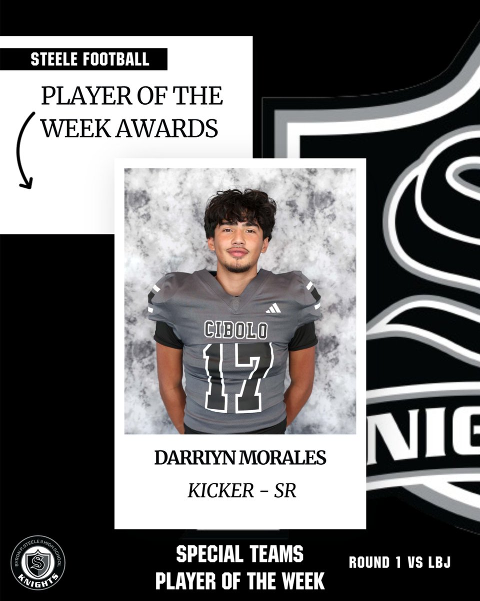 Football_Steele's tweet photo. Special Teams Player of the Week‼️⚔️⚔️⚔️ 
#TTP | #6sec https://t.co/wjES2MRS7L