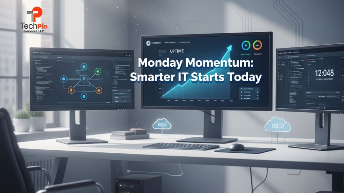 techpio_team's tweet image. ⚙️ Monday Momentum: Start Your Week with Smarter IT

Proactive monitoring = fewer surprises, faster fixes, &amp;amp; happier clients. Stay ahead, not behind.

🔗 techpio.com

#MondayMotivation #MSP #TechPIO #RMM #ITManagement #CyberSecurity #ITPros #ITSupport #ManagedServices