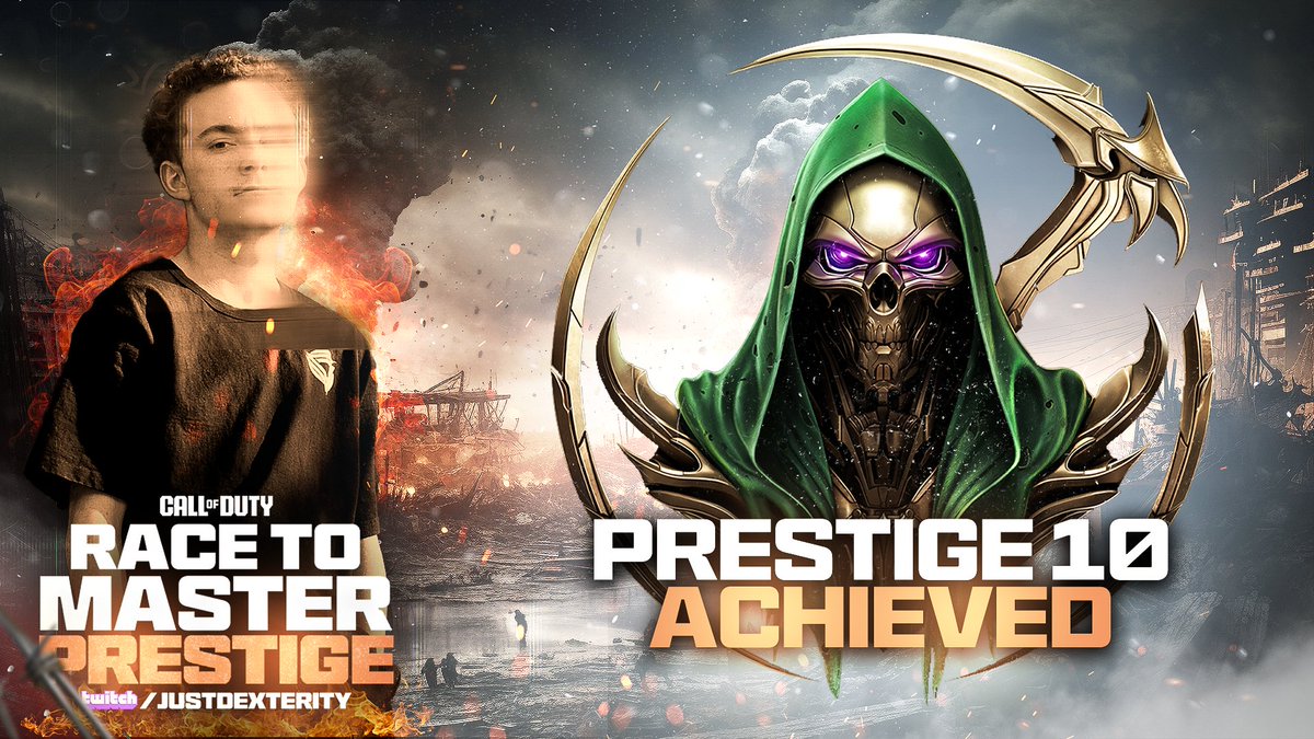 JustDexterity's tweet photo. NOW IN THE FINAL STRETCH
#ProjectReset Has Officially Reached Prestige 9 in the Race To Master Prestige!
Watch Live Now - https://t.co/ws2uiRc3sz https://t.co/HBItEwKahk