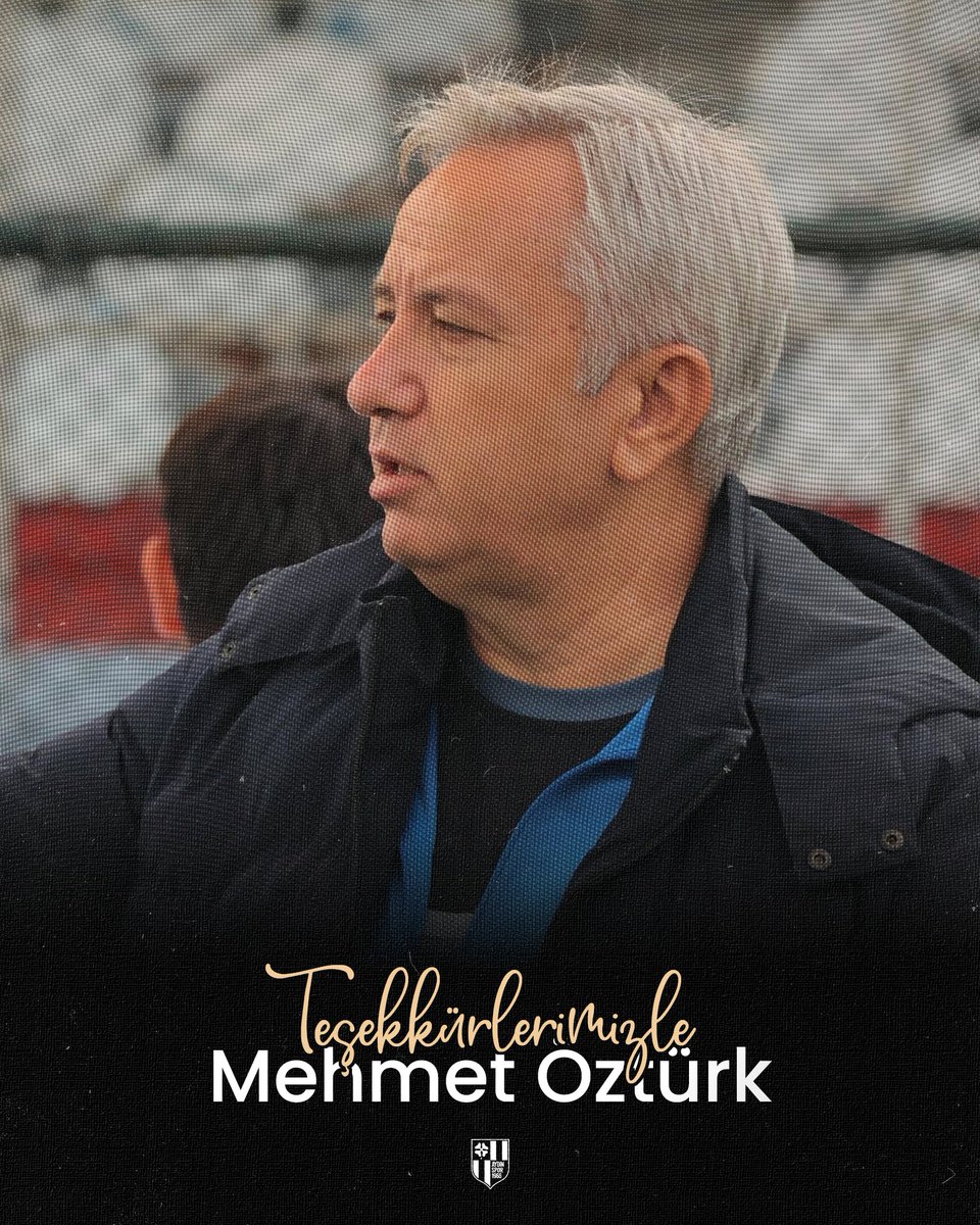 Kulübümüzün Feda Sezonu'nda teknik direktörlük görevini üstlenen hocamız Mehmet Öztürk ile karşılıklı anlaşarak yollarımızı ayırmış bulunuyoruz.

Görev süresi boyunca ortaya koyduğu emek ve katkıları için kendisine teşekkür eder, kariyerinde başarılar dileriz.