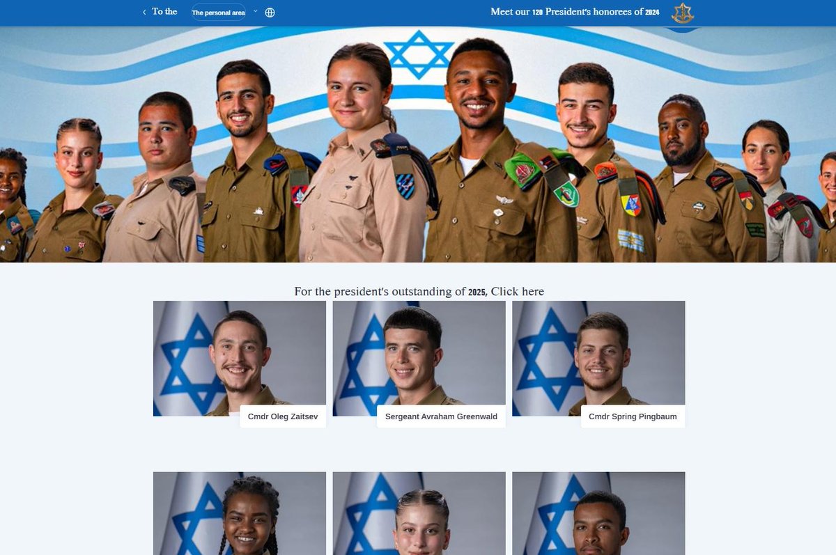 AdiCallai's tweet image. how it started (2024 IOF Honorees)

how it&apos;s going (2025)