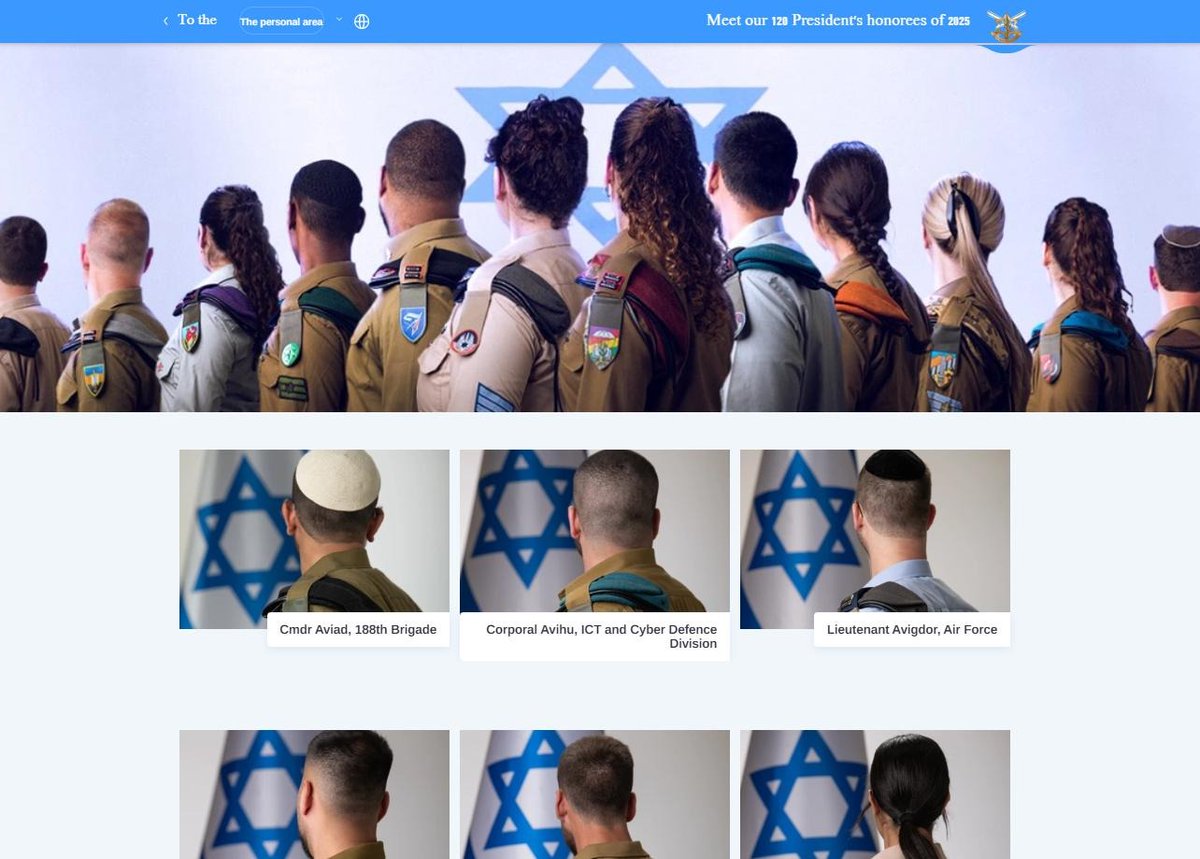 AdiCallai's tweet image. how it started (2024 IOF Honorees)

how it&apos;s going (2025)