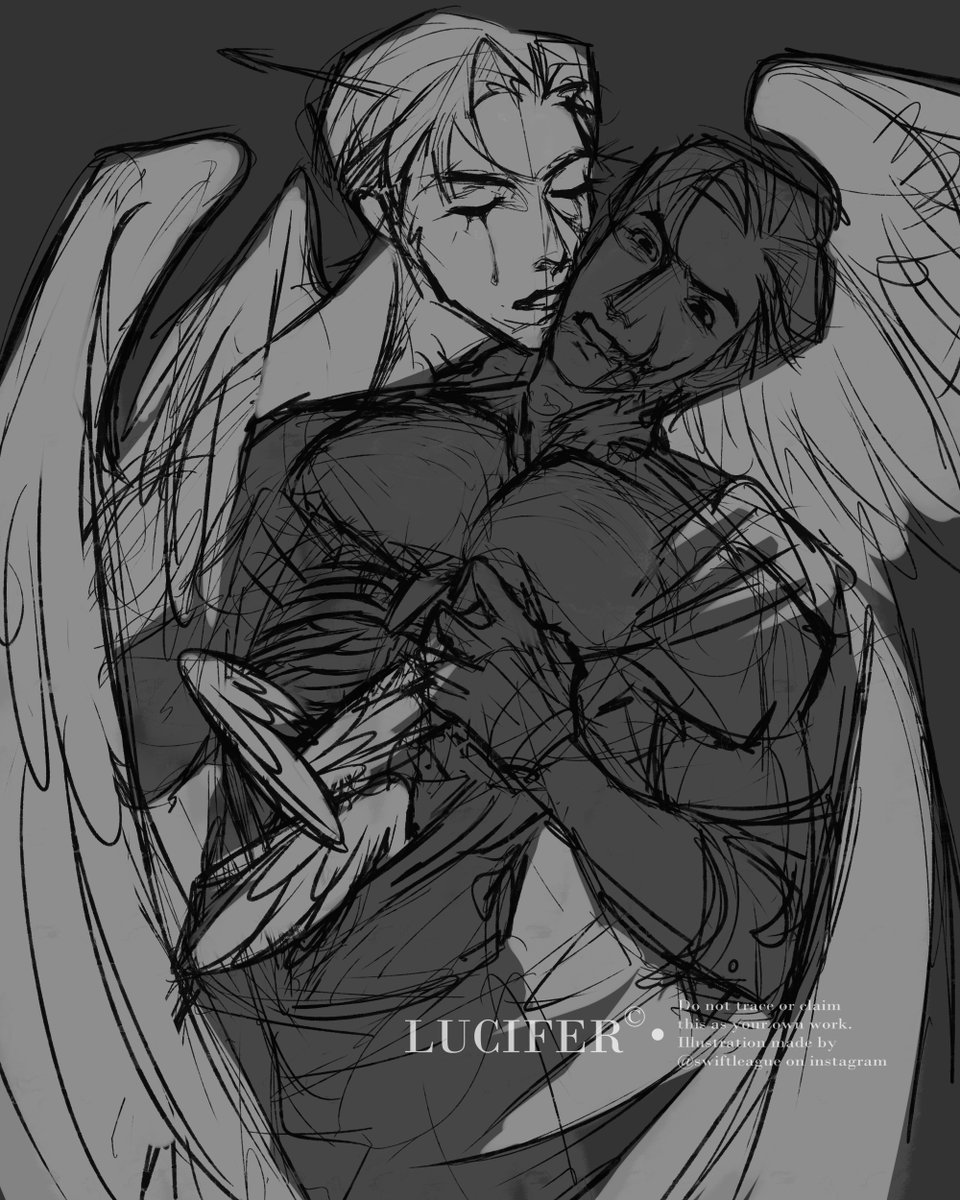 ”Abandon all hope” tags: #wip #oc #graphicdesign #idvoc #swiftleague #red #blackandwhite