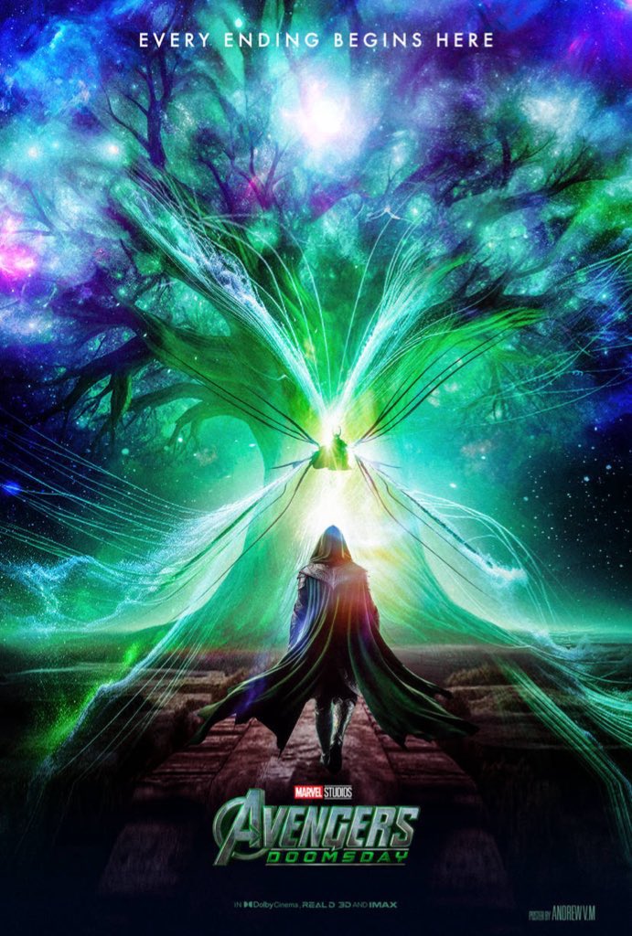 marvelousgeek__'s tweet image. God Loki meets Doctor Doom. 

#AvengersDoomsday