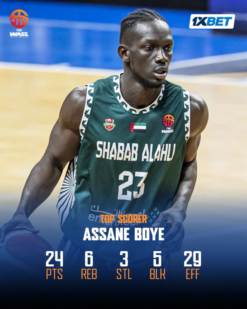 OfficialWASL's tweet image. Stacked up the pts and claimed the crown as the 1XBET Top Scorer👑

#FIBAWASL #WASL #1XBet