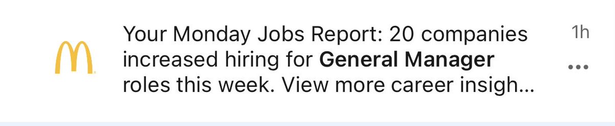 Well that’s certainly one form of personalization…