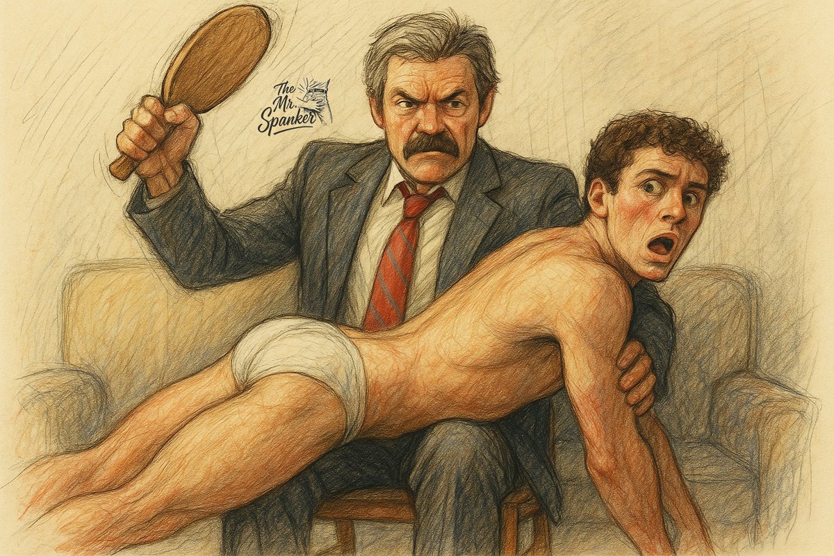 We were supposed to have a talk about my behavior, but instead, Dad had me over his knee for an old-fashioned spanking, just like when I was a kid... I guess sometimes I still need a firm hand, huh? 
Ouch! Those 80s vibes hit different now! 👋
#spanking #gayspanking #Discipline