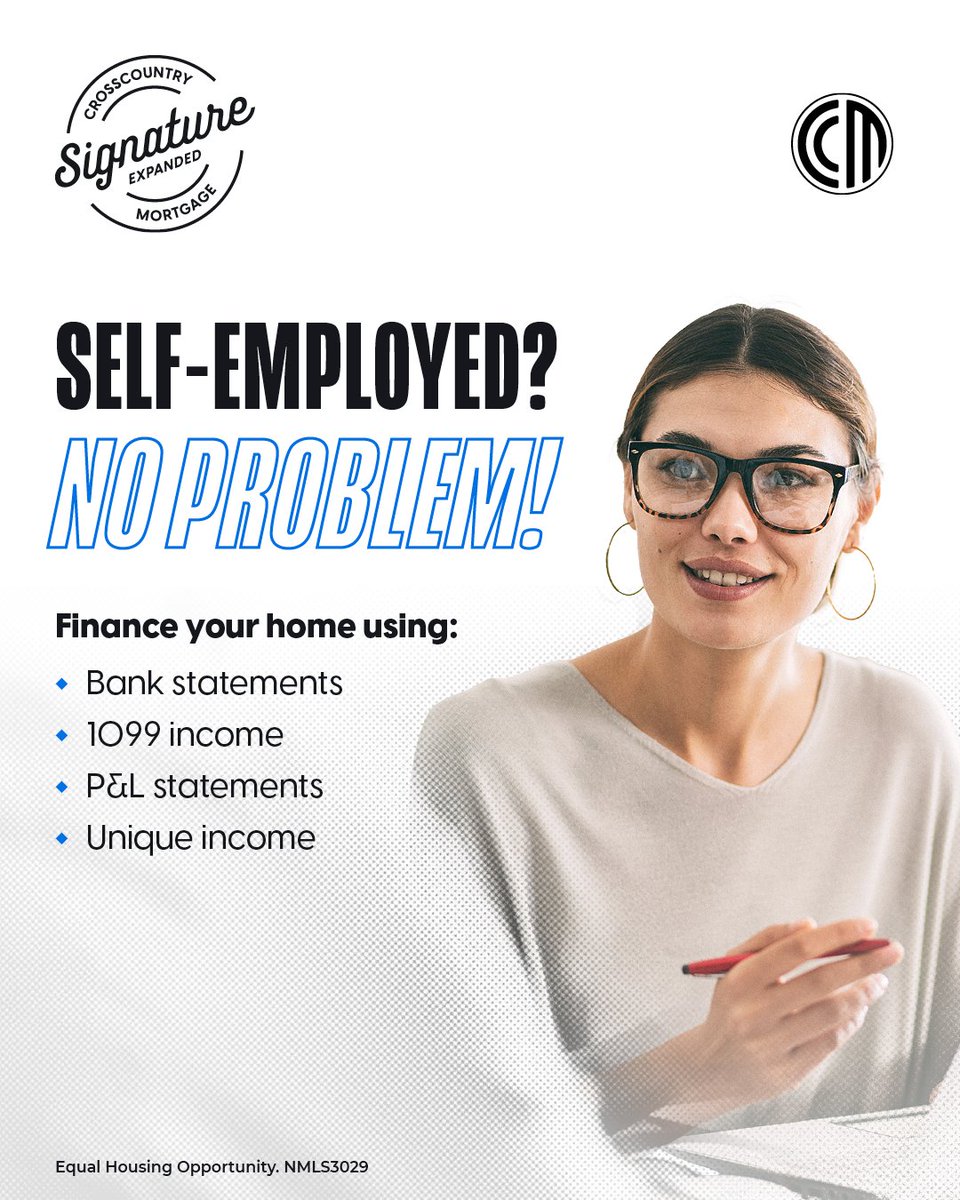 L_vanderwerf's tweet image. You can get approved your way with our Non-Qualified Mortgages — no W-2 needed. Connect with us to talk about your options.