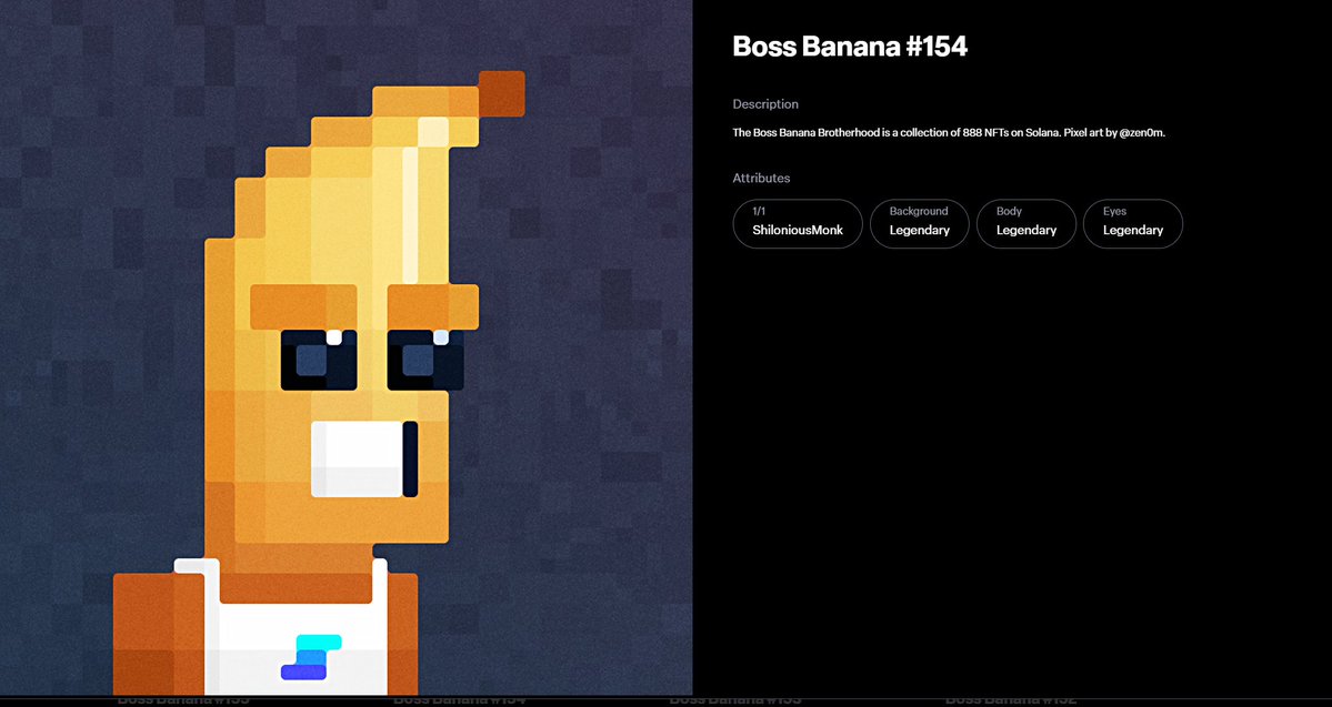 BossBanana_AI's tweet image. DAMN!!! Who go the @ShiloniousMonk Brother?! 🍌