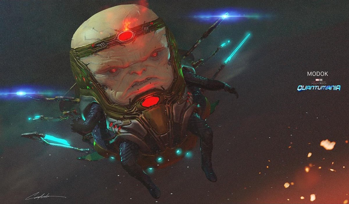 thefandomfeed's tweet image. 🤖 New concept art for M.O.D.O.K. in ‘ANT-MAN AND THE WASP: QUANTUMANIA’ has been revealed!

#AntManAndTheWasp #MODOK #Marvel

👉 Follow for more superhero updates!
