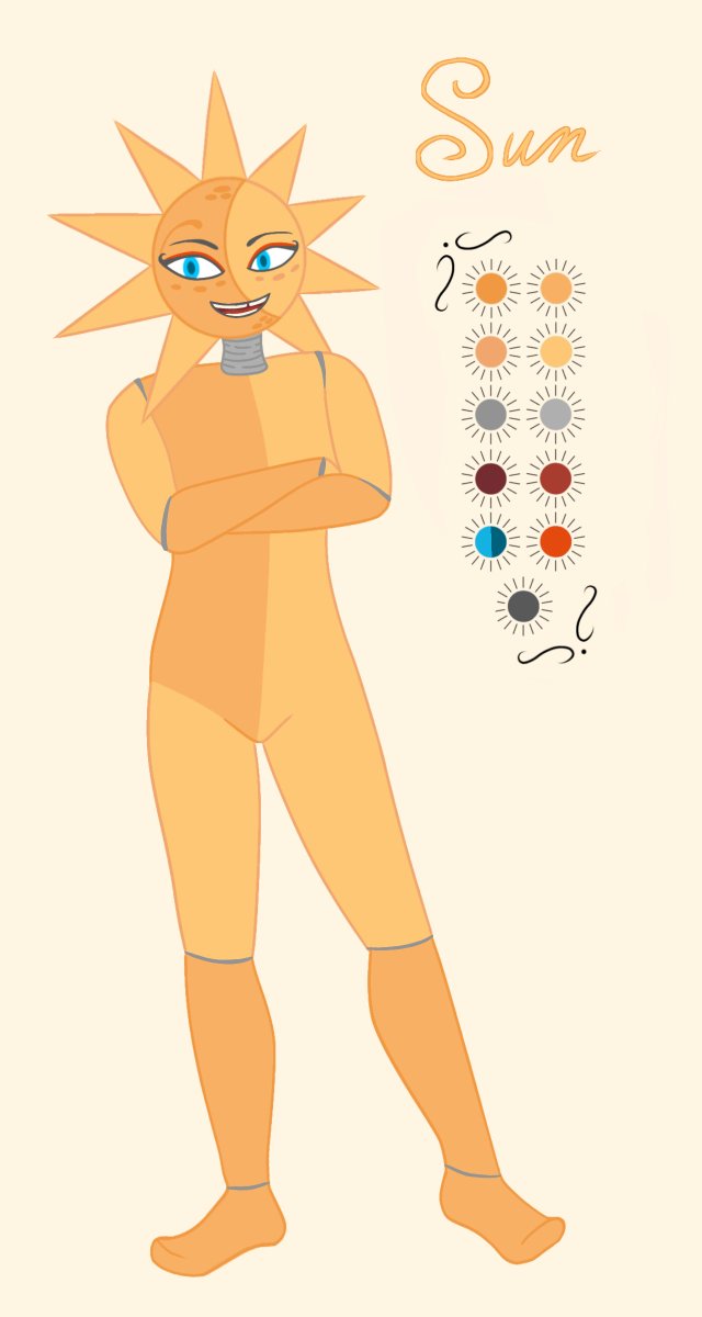 NifftyNiffty's tweet image. Introducing Sun! He&apos;ll be part of my Mafia Eclipse AU
His role?
See Artie from Cruella? Yeah that&apos;s basically the same vibe~

#SunFNAF #ReferenceSheet #FNAF_AU #Sundrop