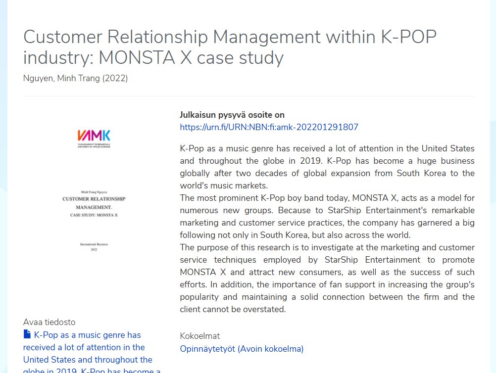 paintedmegvlden's tweet image. just found someone&apos;s thesis on monsta x on google scholar ????