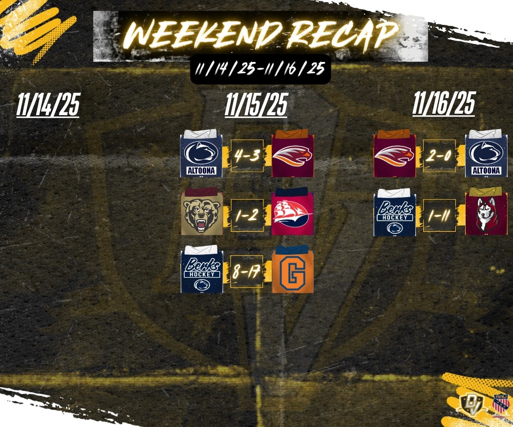 dvchc_media's tweet image. Weekend 10 Recap Is Here🏒🥅 #DVCHC #MensHockey #WeekendRecap
