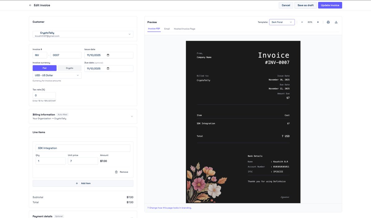 Who said invoices have to be boring?