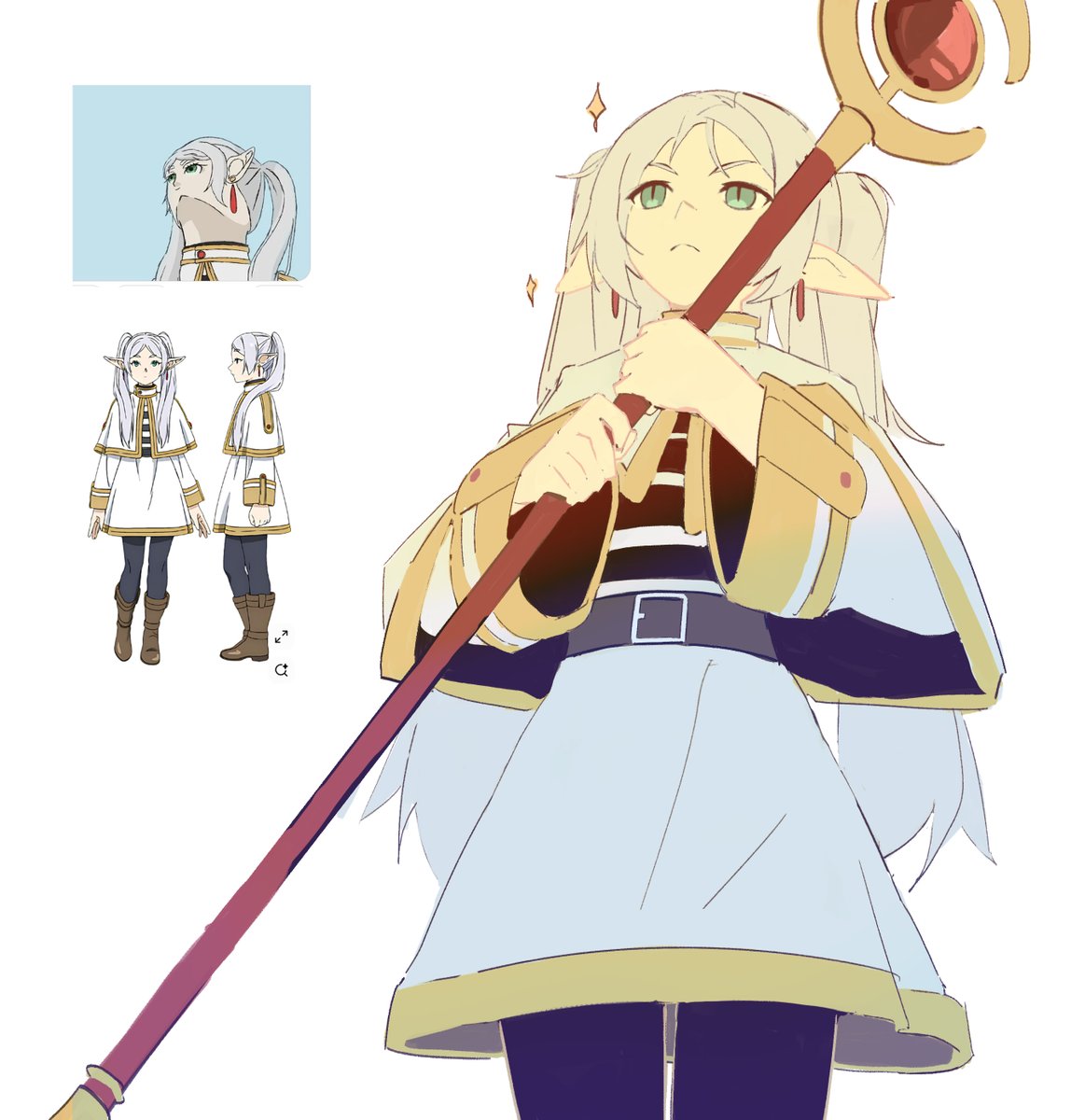 this angle is an artist's nightmare😭

#frieren #frierenfanart