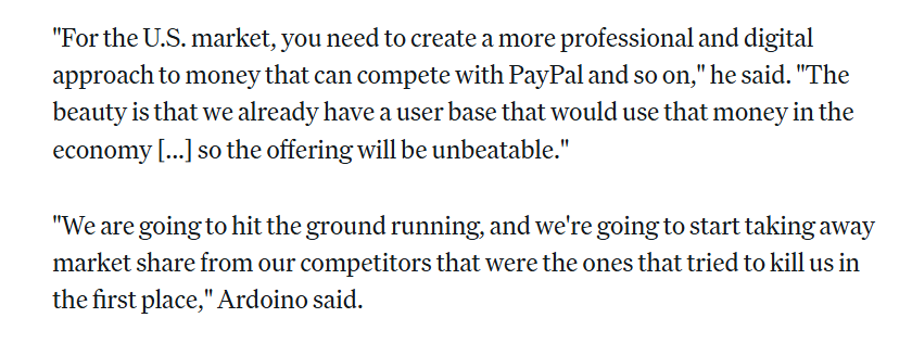 $OOB + Tether partnership for USAT?

Paolo has talked about how Tether is investing in companies to boost USAT distribution - feels likely they might do something with $OOB similar to what they've done in the past (Tether + $TON + $OOB - 5% cashback on USDT-Ton payments back in