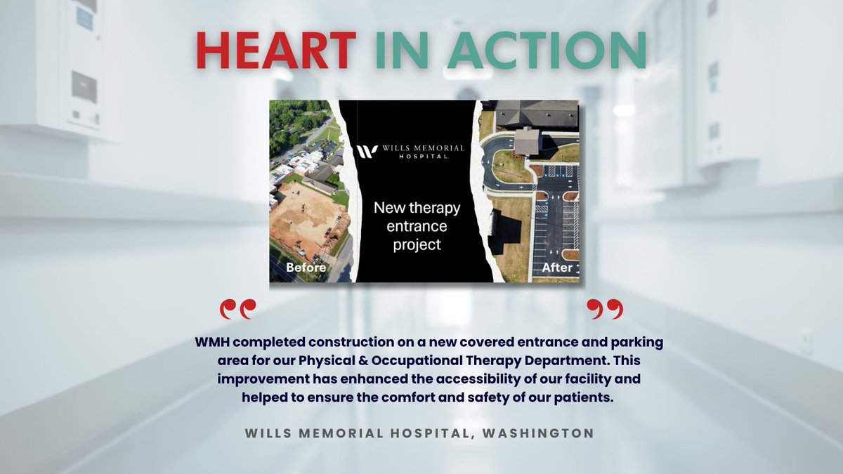 Across Georgia, rural hospitals are improving patient care and accessibility thanks to the Georgia HEART program. From upgraded surgical and MRI equipment to safer, more welcoming facilities—your support is helping hospitals strengthen their communities every day.
#GeorgiaHEART