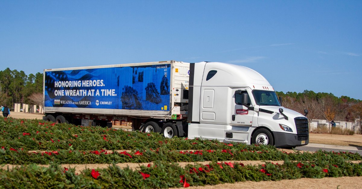 We’re proud to expand our partnership with <a href="/WreathsAcross/">Wreaths Across America</a> to honor veterans across the U.S. mainland, Puerto Rico and the U.S. Virgin Islands. Since 2019, we remain honored to play a role in remembering the immeasurable contributions of those who served.

crow.ly/3JFydFb