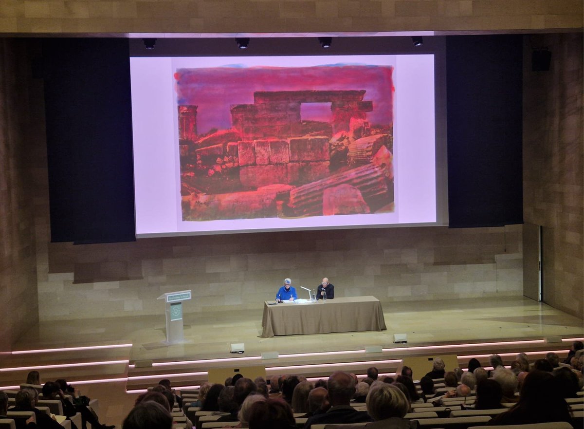 Anne et Patrick Poirier, membre et correspondant de l’Académie, explorent l’œuvre des 14 sculpteurs qui se sont succédé au fauteuil VI de la section de sculpture de l’Académie des beaux-arts, à l’occasion de leur conférence intitulée "De Jean-Guillaume Moitte à Anne Poirier".